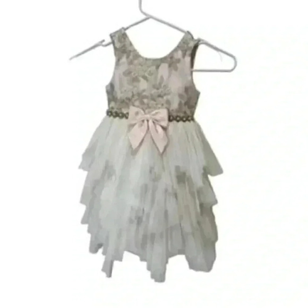NEW American‎ Princess Full Layered Skirt Princess Dress Girls Size 2T NWT
